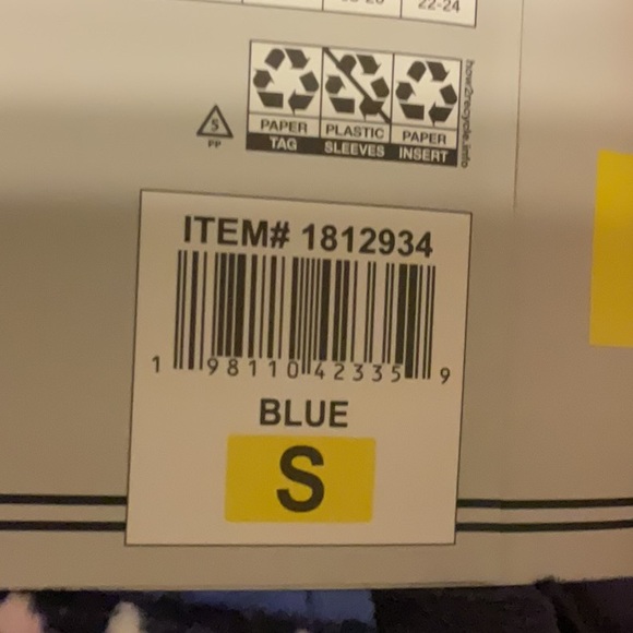 NWT Nautical 2 piece women’s sleepwear set Size small Silky stretch fleece - Picture 6 of 6